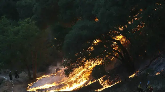שריפות ענק משתוללות בקליפורניה שריפות ענק משתוללות בקליפורניה