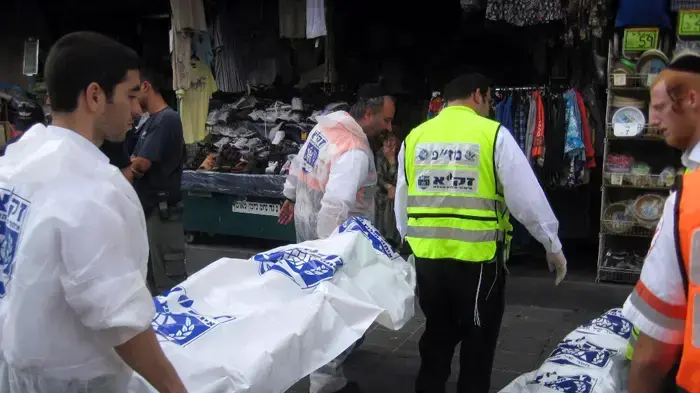 תרגיל אירוע רב נפגעים בשוק מחנה יהודה בירושלים