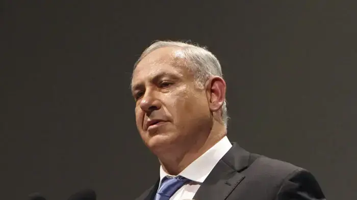 בנימין נתניהו בישיבת ממשלה