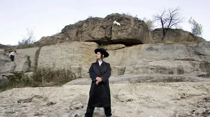 חסידי ברסלב חוגגים ראש השנה באומן
