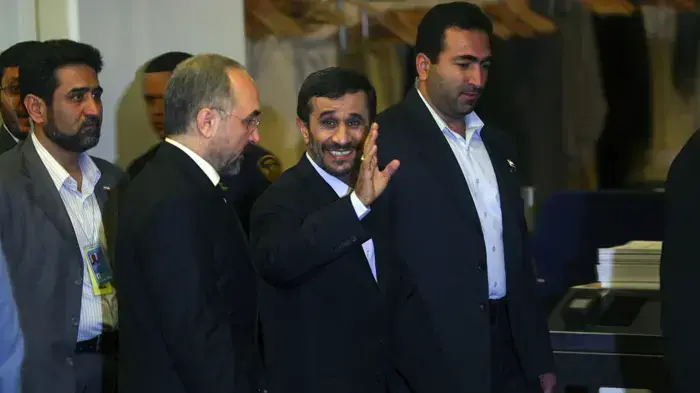 נשיר איראן מחמוד אחמדינג'ד באסיפת האו"ם
