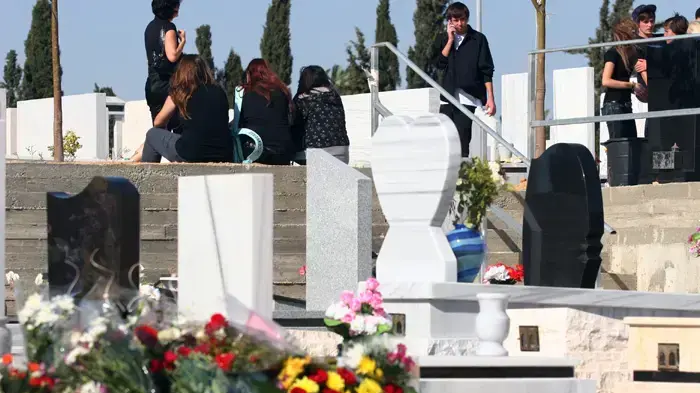 הלוויה של לאה דרנקין מאשקלון שנאנסה ונרצחה סמוך לקיבוץ זיקים 