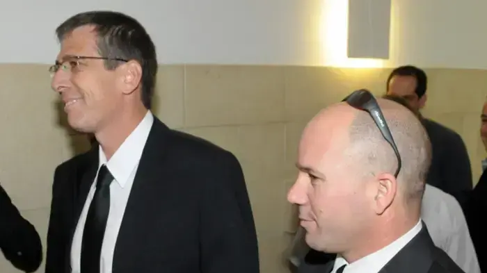 אלי אברבנל במשפט אולמרט בירושלים