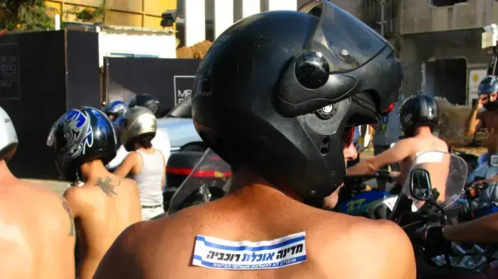 מחאת הרוכבים מתפשטת בשדרות רוטשילד בתל אביב