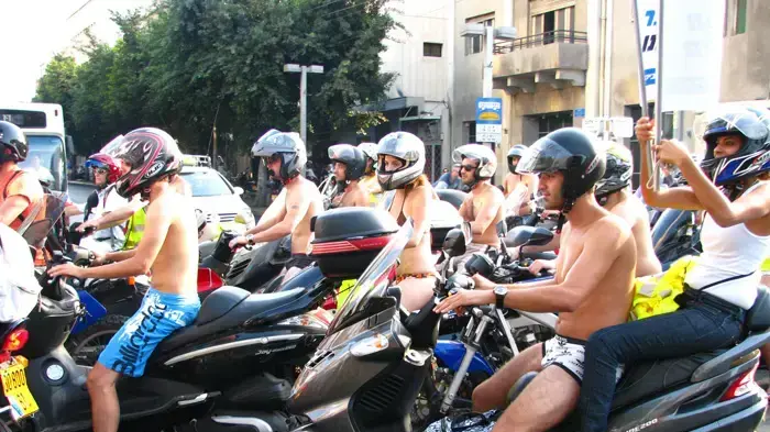מחאת הרוכבים מתפשטת בשדרות רוטשילד בתל אביב