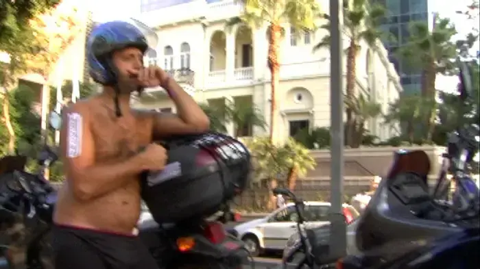 מופע העירום של האופנוענים בת"א מופע העירום של האופנוענים בת"א