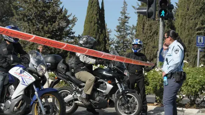 מחאת האופנוענים בירושלים 