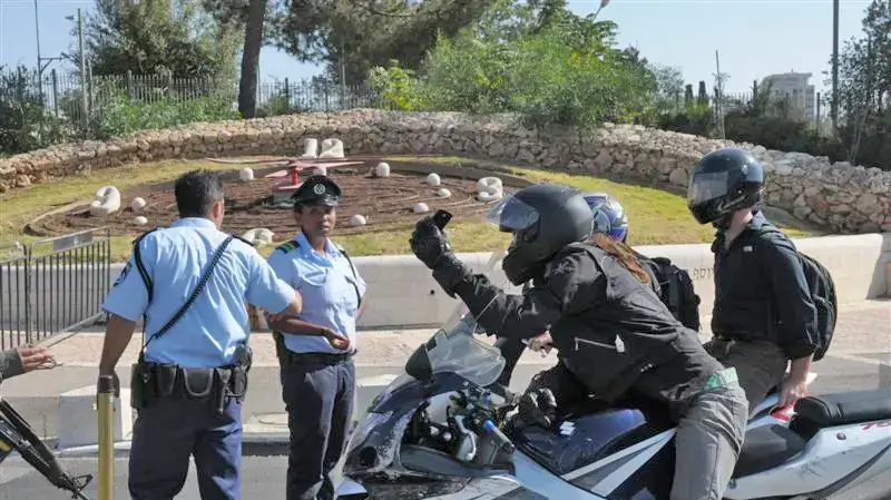 מחאת האופנוענים בירושלים 
