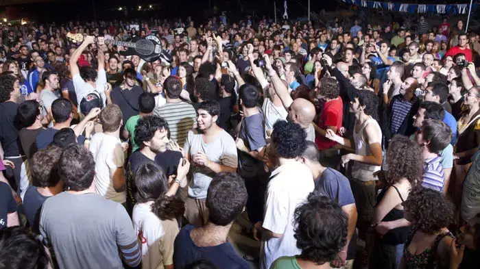 קהל בפסטיבל אינדינגב 2009 קהל בפסטיבל אינדינגב 2009