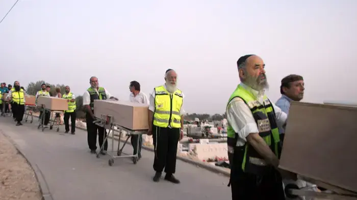 משפחת אושרנקו הובאה למנוחות בבית העלמין בראשון לציון אוקטובר 2009
