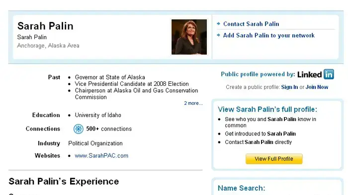 Sarah Palin Sarah Palin
