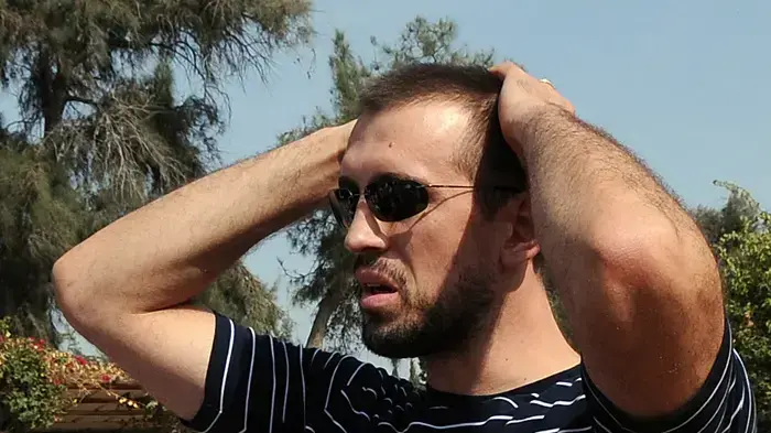 ניקולה וויצ'יץ' בהלוויה של מוני פנאן
