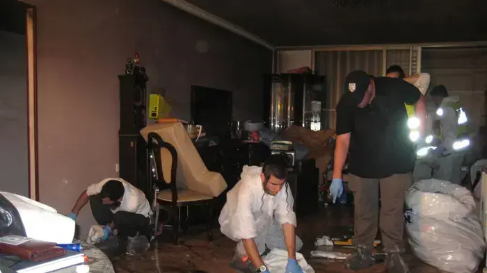 זירת רצח משפחת אושרנקו בראשון לציון זירת רצח משפחת אושרנקו בראשון לציון