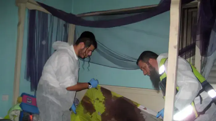 זירת רצח משפחת אושרנקו בראשון לציון זירת רצח משפחת אושרנקו בראשון לציון