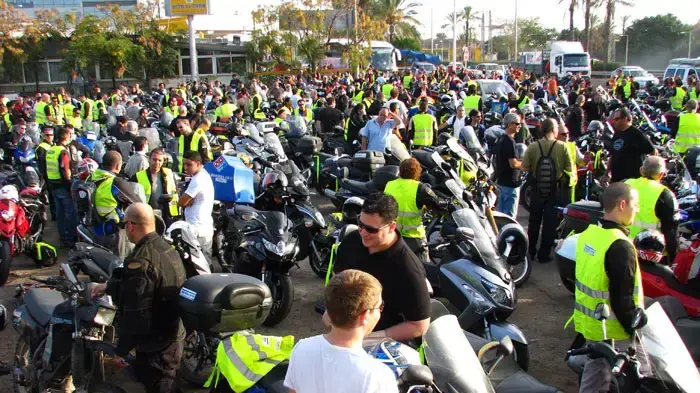 מחאת הרוכבים בנתיבי איילון