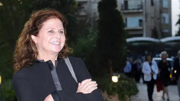 דליה רבין בטקס הממלכתי הפותח את אירועי הזכרון ליצחק רבין ז"ל, בבית הנשיא, אוקטובר 2009