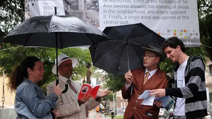 השקת השביל הלבן של תל אביב