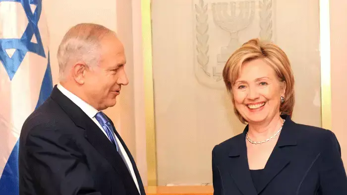 מסיבת העיתונאים של קלינטון ונתניהו מסיבת העיתונאים של קלינטון ונתניהו