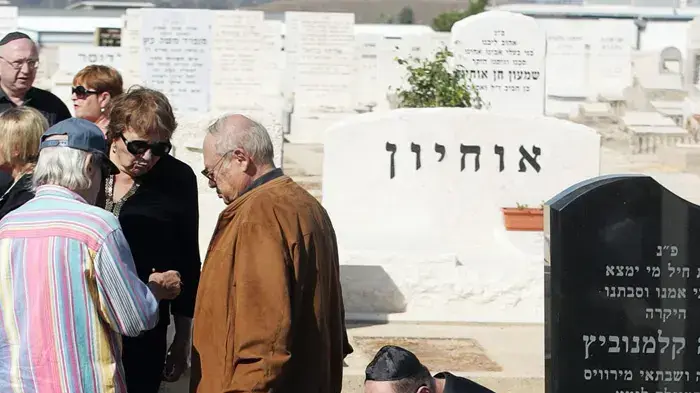 הלוויתו של שבתאי קלמנוביץ נובמבר 2009 