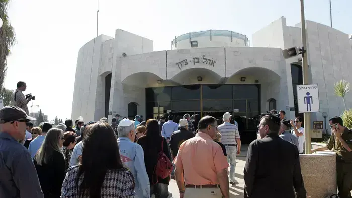 הלוויתו של שבתאי קלמנוביץ נובמבר 2009 