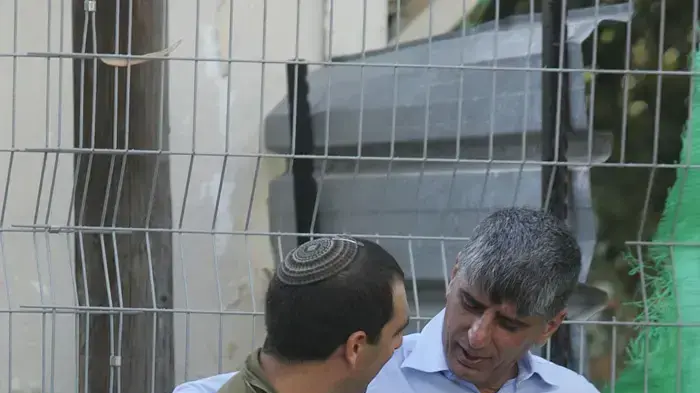 שמואל זכאי ואופק בוכריס במשפט צ'יקו תמיר נובמבר 2009