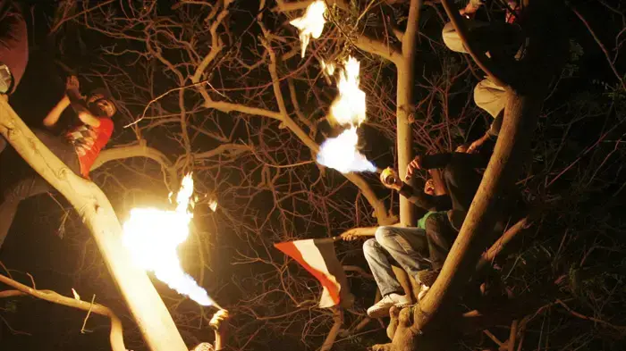 אוהדי נבחרת מצרים ברחובות קהיר אוהדי נבחרת מצרים ברחובות קהיר
