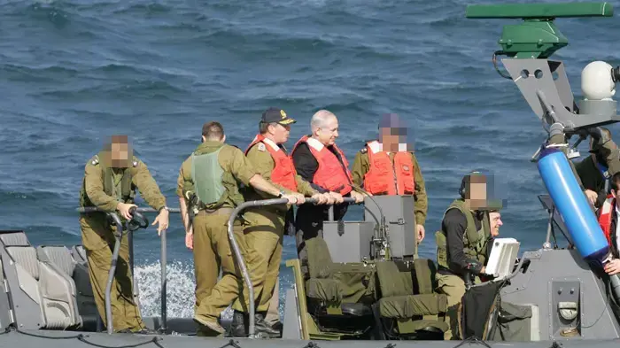 ראש הממשלה בנימין נתניהו מבקר בחיל הים