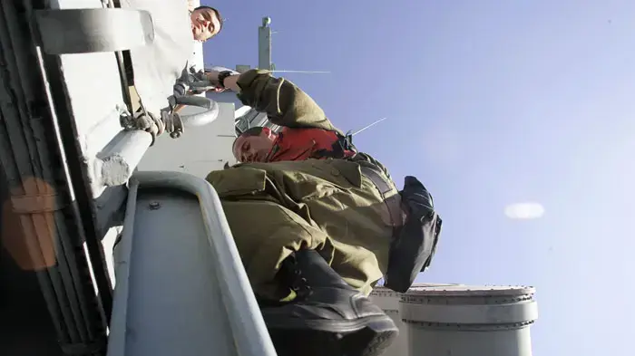 אימון ספינות סטי"ל בים התיכון ליד חופי חיפה נובמבר 2009  
