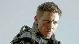 ג'רמי רנייה בסרט "The Hurt Locker" ג'רמי רנייה בסרט "The Hurt Locker"