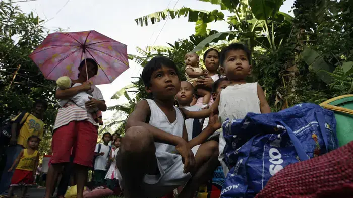התפרצות הר געש בפיליפינים