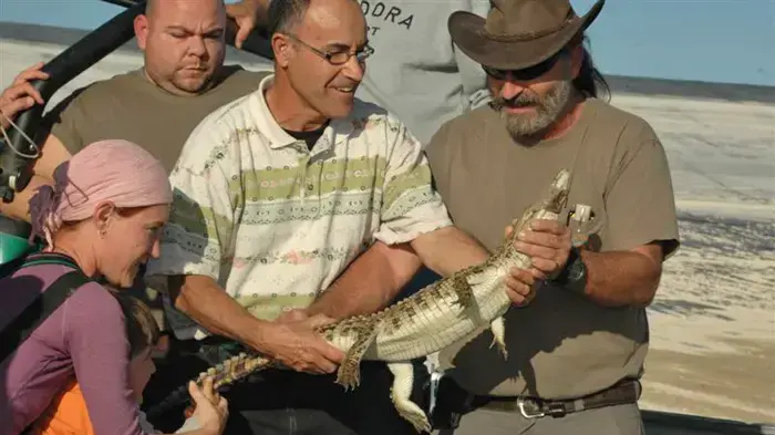 נתפס תנין במאגר הבשור הדרומי בישראל דצמבר 2009 נתפס תנין במאגר הבשור הדרומי בישראל דצמבר 2009