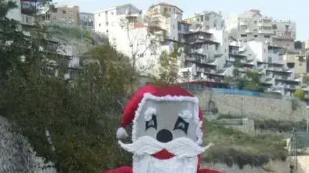 תהלוכת חג המולד המסורתית בנצרת, ישראל דצמבר 2009 