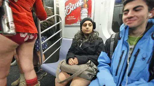 יום נסיעה ברכבת תחתית ללא מכנסיים, ניו יורק