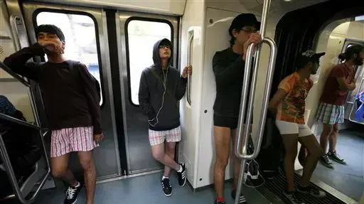 יום נסיעה ברכבת תחתית ללא מכנסיים, ניו יורק