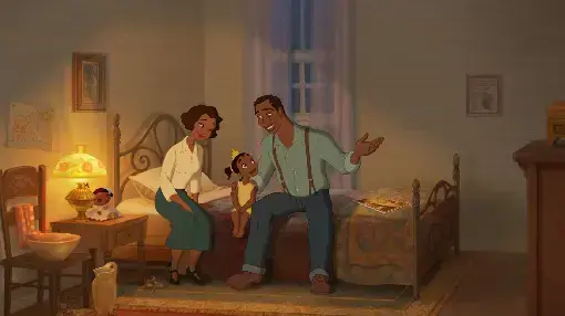 מתוך הסרט הנסיכה והצפרדע מתוך הסרט הנסיכה והצפרדע
