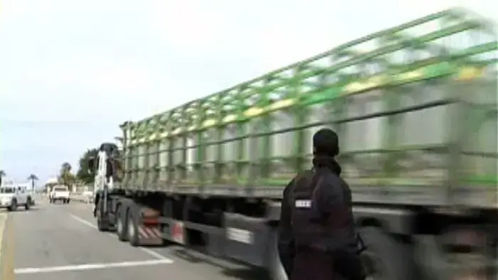 הוסר החשד למשאית נפץ בקצא"א
