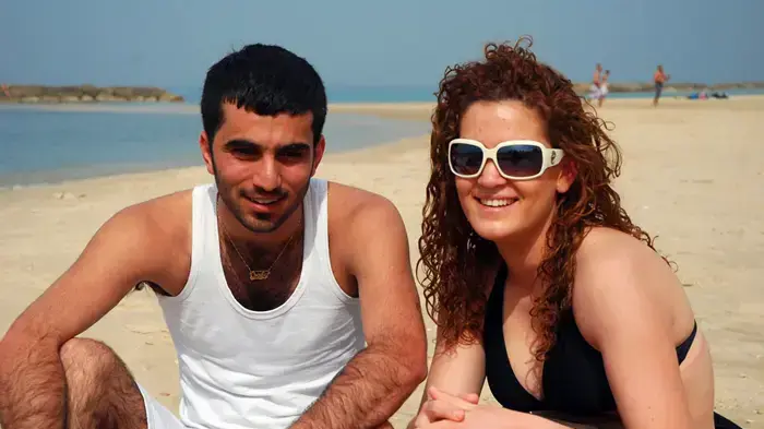 חוף הים באשקלון פברואר 2010