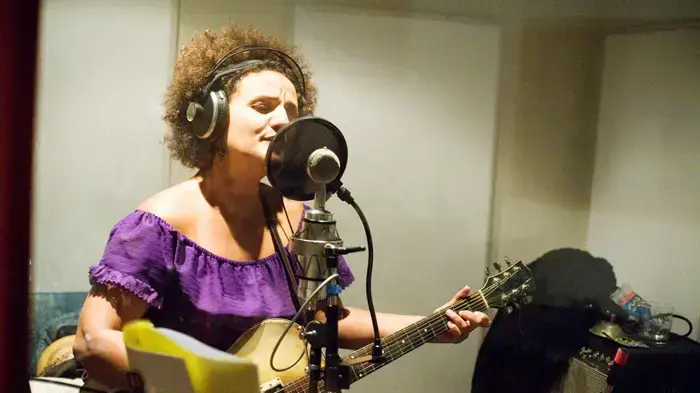 קרולינה באולפן ההקלטות קרולינה באולפן ההקלטות