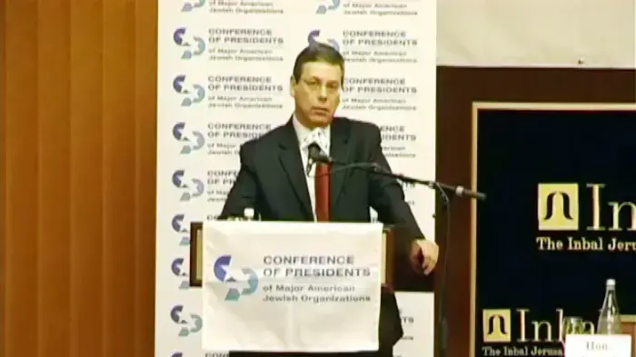 דני אילון:"הפלסטינים מציגים אותנו כרשעים"