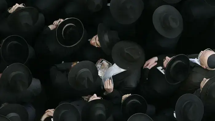 מסע הלוויה של מנחם פרוש פברואר 2010