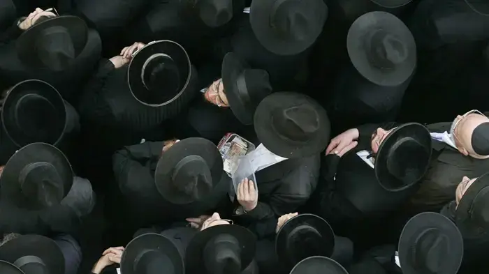 מסע הלוויה של מנחם פרוש פברואר 2010
