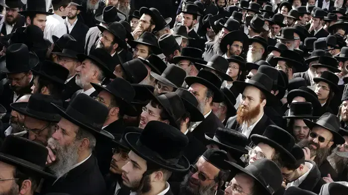 מסע הלוויה של מנחם פרוש פברואר 2010 