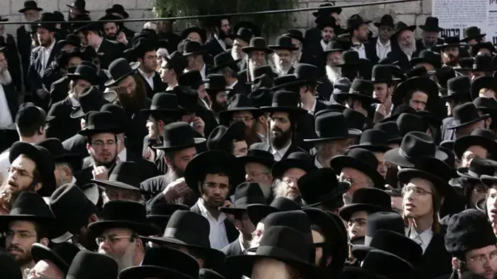 מסע הלוויה של מנחם פרוש פברואר 2010 