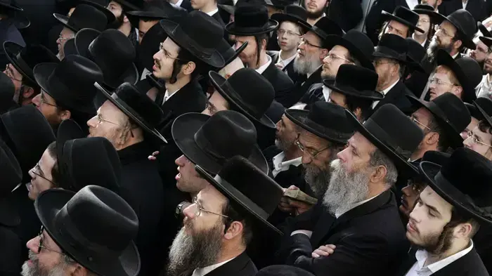 מסע הלוויה של מנחם פרוש פברואר 2010 