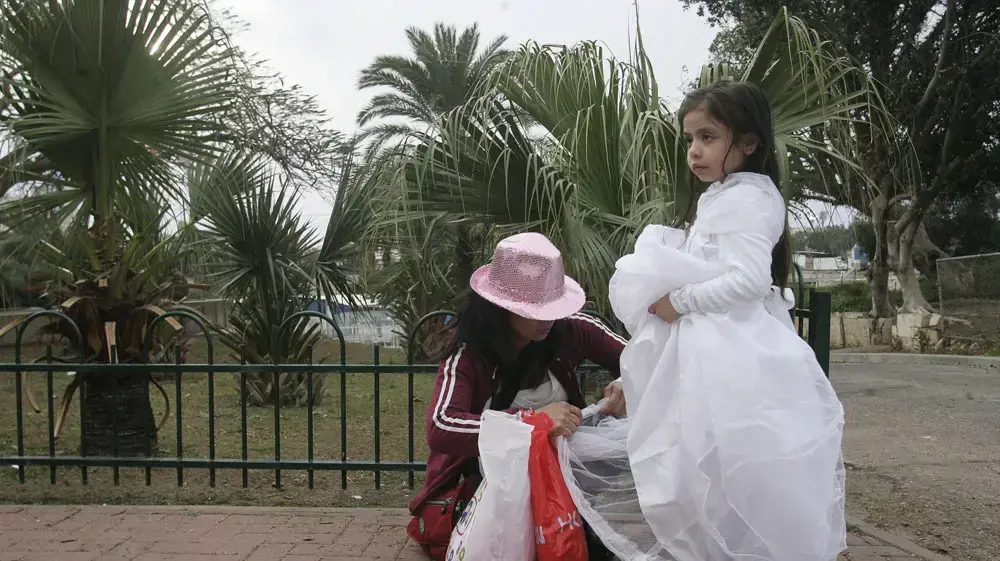 חגיגות פורים של ילדי העובדים הזרים פברואר 2010 