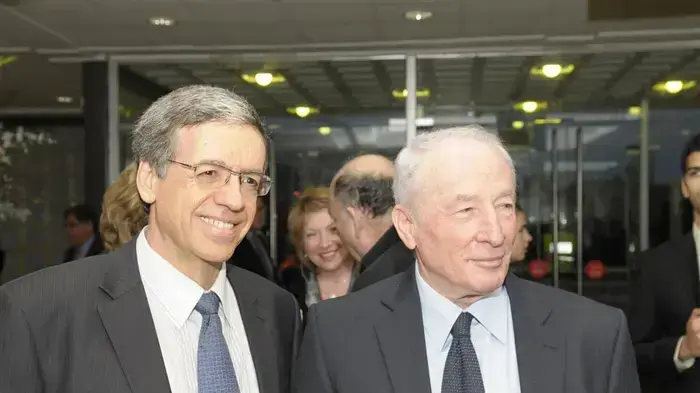מני מזוז ויהודה וינשטיין בכנס לשכת עורכי הדין פברואר 2010 מני מזוז ויהודה וינשטיין בכנס לשכת עורכי הדין פברואר 2010