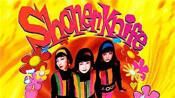 עטיפת הסינגל "Let's Knife" של להקת Shonen Knife עטיפת הסינגל "Let's Knife" של להקת Shonen Knife