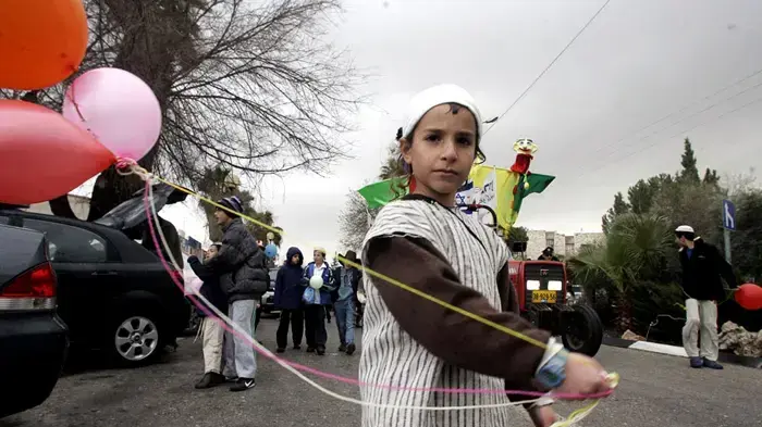 צעדת חג הפורים בחברון פברואר 2010