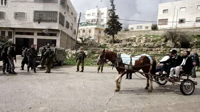 צעדת חג הפורים בחברון פברואר 2010