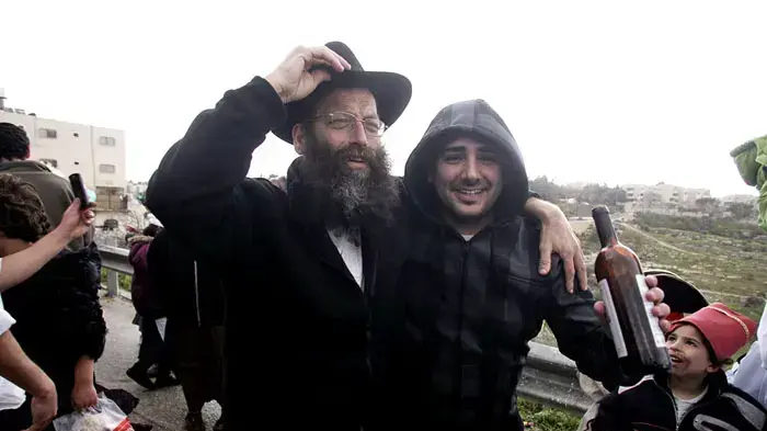 צעדת חג הפורים בחברון פברואר 2010